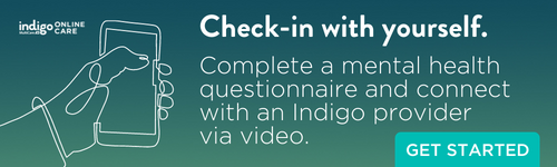 Indigo Online Care mental health screening